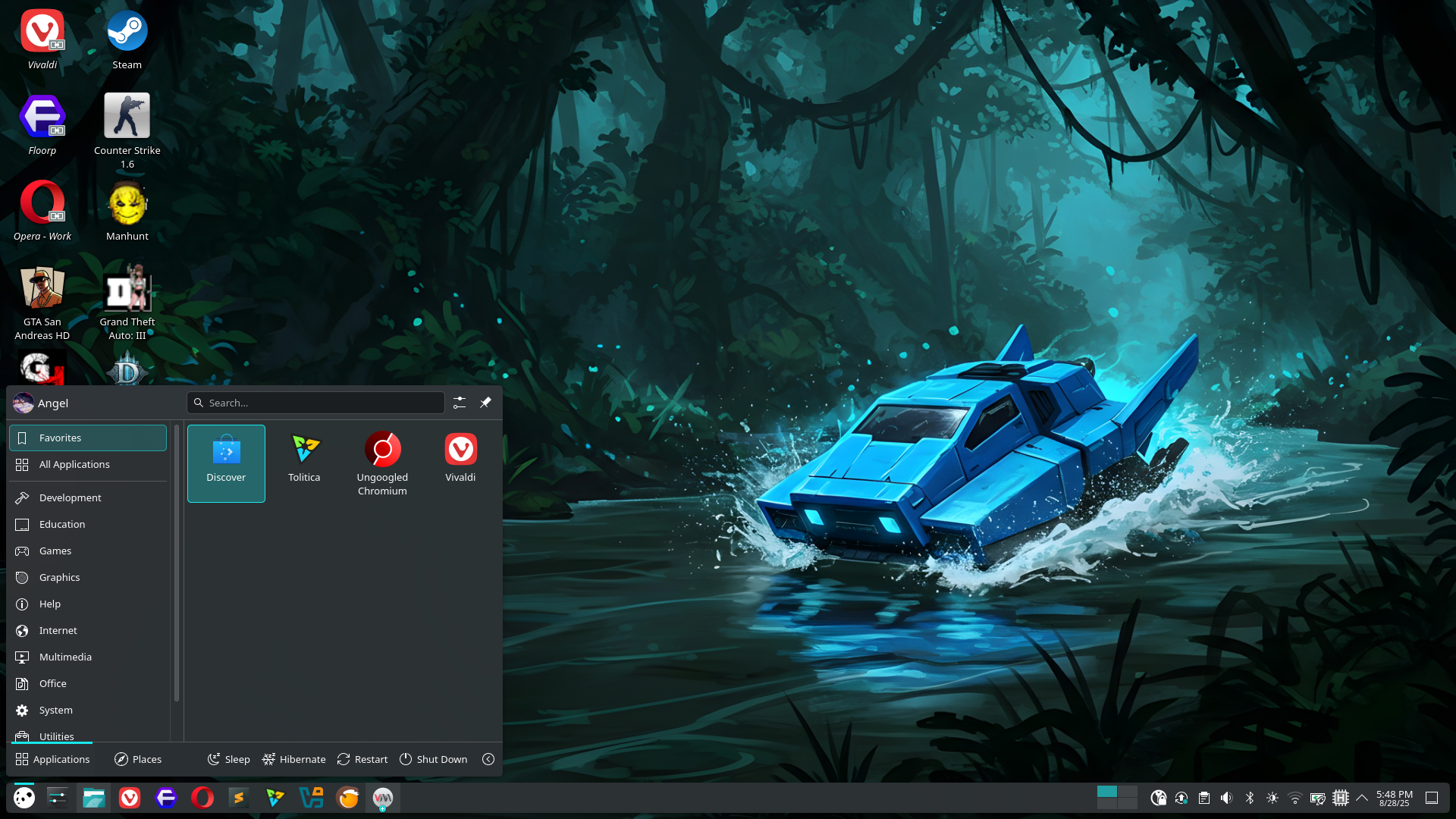 Xray_OS Desktop 5