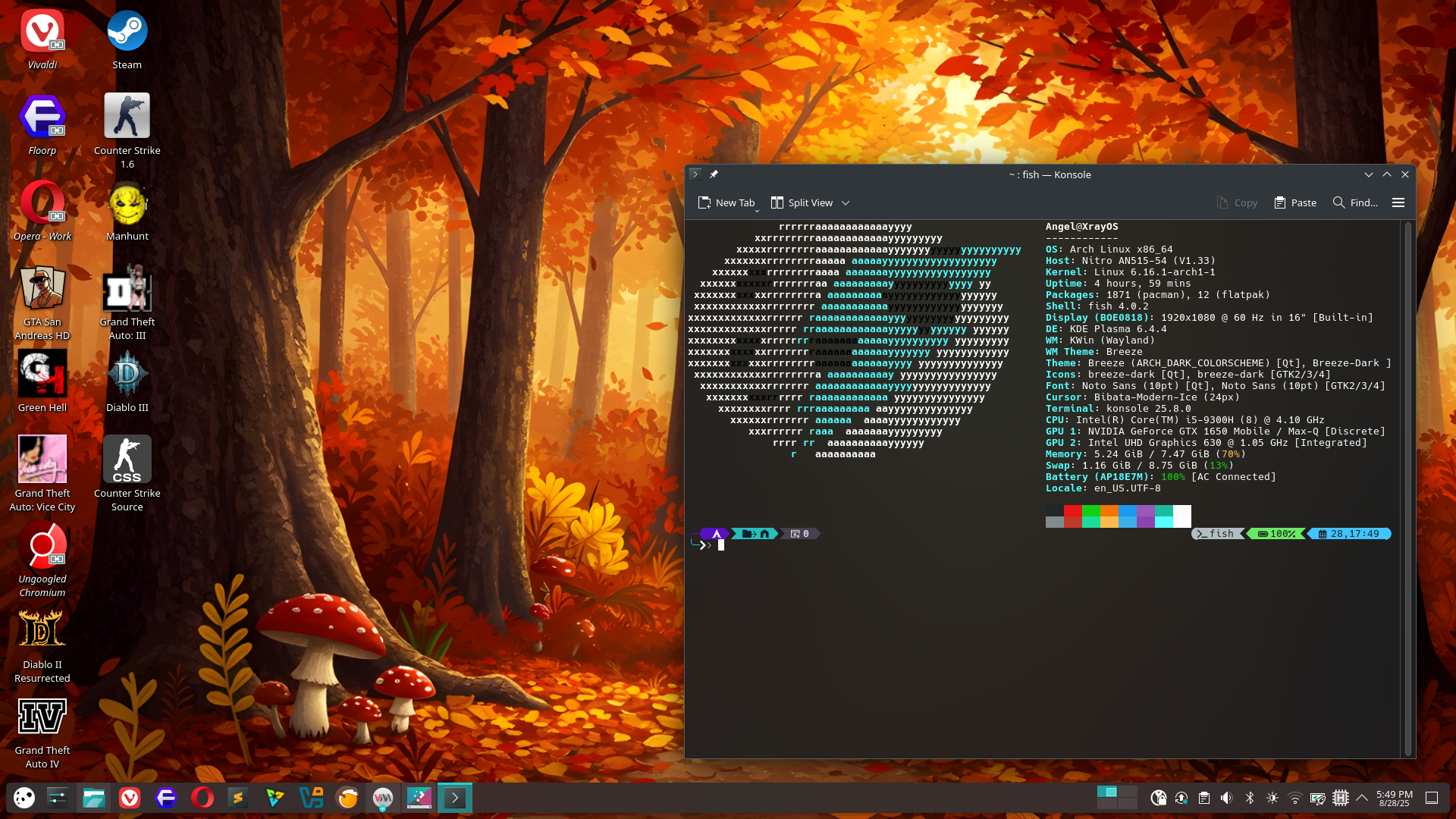 Xray_OS Desktop 7